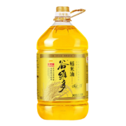 PLUS会员：金龙鱼 谷维多双一万稻米油 6.18L 赠香菇30g