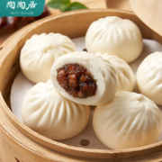 陶陶居 面包点早餐 叉烧小笼包 300g*5袋