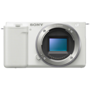 SONY 索尼  ZV-E10L APS-C半画微微单 vlog直播4K视频侧翻式液晶屏zv-e10 白色单机(拆机身） 官方标配（不含内存卡）