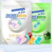 PLUS会员：水卫仕（seaways）洗衣凝珠 82颗