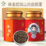 俏水苓 2023新茶金骏眉特级红茶武夷山蜜香型茶叶两罐500g自己喝配礼袋