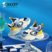 88VIP会员：SNOOPY 史努比 童鞋男童运动鞋宝宝机能鞋软底春季儿童鞋子网面透气