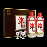 再降价：郎牌郎酒 酱香型 53度 500ml*2瓶 礼盒装