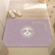 入户门丝圈地垫家用进门防水防滑脚垫卡通蹭土地毯可裁剪玄关