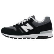 NEW BALANCE 官方男鞋女鞋565系列简约经典舒适百搭时尚轻便复古休闲运动鞋 黑色/深灰色 ML565CBK 37 (脚长22.5cm)