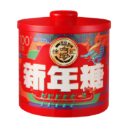 再降价、需入会、需首购、plus会员:徐福记新年糖罐装280g *4件