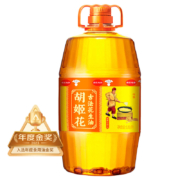 PLUS会员：胡姬花 食用油 压榨 古法花生油6.18L