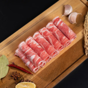 大庄园原切羊排肉片卷 500g/袋 涮肉火锅食材 冷冻羊肉片 羊肉卷