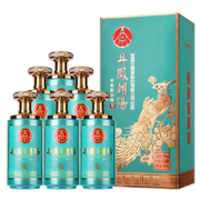 京东百亿补贴：五粮液 浓香型白酒 52度 五粮液 丹凤朝阳蓝色 500ml*6瓶整箱装
