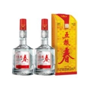 五粮浓香 五粮液五粮春酒45度250ml*2瓶正品酒水批发特价小瓶低度自饮白酒