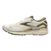 京东百亿补贴：BROOKS 布鲁克斯 男款减震跑步鞋 Ghost 15幽灵by 灰色/绿色/黄花菜