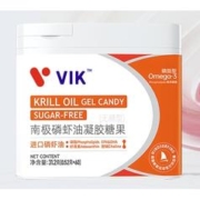vik 维克 南极磷虾油凝胶糖果 60粒