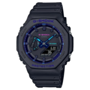卡西欧（CASIO） G-SHOCK系列2021CITY BATTLE主题霓虹配色王一博同款运动男表 GA-2100VB-1A