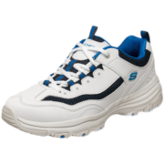 斯凯奇（Skechers）男鞋休闲鞋 熊猫鞋 网面经典镂空复古老爹鞋 8790092 WNVY 白色/多彩色 41.5