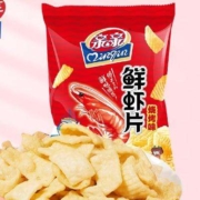 亲亲（Qinqin）鲜虾片 80g*1袋＊6件