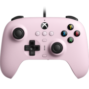八位堂 8BitDo 猎户座 微软授权有线手柄 Xbox Series PC 电脑Steam游戏手柄 卧龙苍天陨落 霞光粉