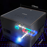 EPSON 爱普生 EF-12 家用激光投影仪 黑色