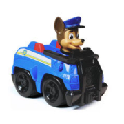 汪汪队立大功 汪队立大功（PAW PATROL）巡逻队儿童男女孩新年礼物玩具车救援赛车系列-警车+阿奇