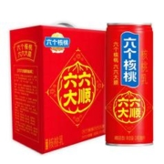 六个核桃官方旗舰店蛋白核桃乳240ml*12罐