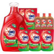 京东百亿补贴：奥妙（OMO）除菌除螨洗衣液 家庭组套（洗衣液5.24kg+除菌液300g）