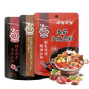 呷哺呷哺 火锅底料150g/*3袋麻辣牛油 麻辣烫香锅 一料多用调味料 牛油+番茄+菌汤