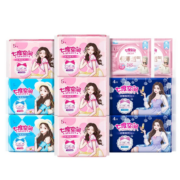 京东百亿补贴：七度空间（SPACE 7）卫生巾组合40片 返卡4元