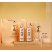京东百亿补贴：习酒 金钻习酒 酱香型白酒 53度  500ml*2瓶 礼盒装（含酒具）