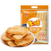 京东百亿补贴：米多奇 香米饼休闲米饼零食饼干（约30包）