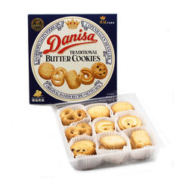 皇冠丹麦曲奇 皇冠（danisa）丹麦曲奇饼干163g*3盒 休闲零食 儿童早餐 印尼进口食品