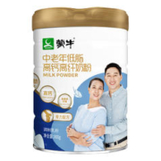 MENGNIU 蒙牛 中老年低脂高钙高纤奶粉800g/罐骨力配方早餐奶送爸妈送长辈送礼