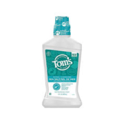 Tom's of Maine 汤姆小屋Toms 天然成人漱口水473ml 海盐薄荷味（无氟）