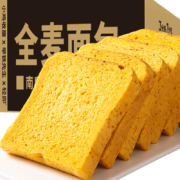 PLUS会员、需首购：小鸡收腹 0脂肪粗粮荞麦全麦面包 400g * 2件