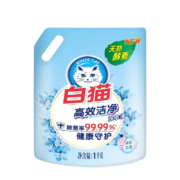 白猫 高效洁净洗衣液1kg*6件