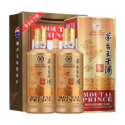 88VIP:茅台王子酒(酱香经典)53度酱香型白酒双瓶装500ml*2瓶