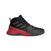 adidas OWNTHEGAME团队款实战篮球运动鞋男子阿迪达斯官方 黑色/红色 42(260mm)