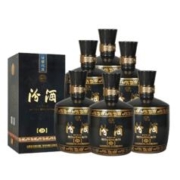 预售：汾酒 白酒 金奖20 黑坛 清香型 高度白酒 53度 475ml*6瓶 整箱装
