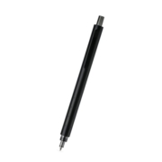 KACO按动笔 中性笔黑色0.5mm 子弹头签字笔刷题水笔 菁点套装