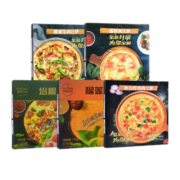 西厨贝可（chef baker） 西厨贝可美式披萨半成品6英寸 马苏里拉芝士拉丝 多口味家庭装 披萨5盒（夏威夷1+鸡肉2+培根2）