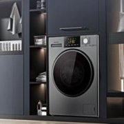 限移动端、京东百亿补贴：Panasonic 松下 XQG100-EG13S 冷凝式洗烘一体机 10kg 银色