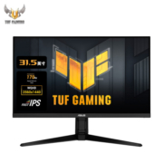 华硕TUF 31.5英寸Fast IPS屏2k显示器超频170Hz HDR400 G-SYNC电竞显示器旋转升降音响VG32AQL1A战神 32 2k