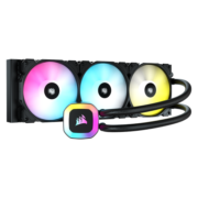 美商海盗船 (USCORSAIR) H150 RGB 水冷CPU散热器 360mm冷排 12cm RGB风扇 冷头 主板光控 支持LGA1700/AM5