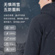 FIRS 杉杉 可拆内胆五防羽绒服男冬季新款商务休闲连帽保暖外套