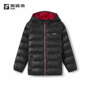 限移动端、京东百亿补贴：TOREAD 探路者 儿童短款羽绒服 黑色 120