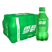 plus会员、概率劵：可口可乐雪碧 柠檬味碳酸饮料 300ml*12瓶*4件