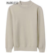 Markless 针织衫男2023秋季吸湿保暖毛衣男士打底衫毛衣宽松上衣MSB1713M -M2 XL