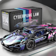 MGL TOYS 兰博基尼跑车兼容乐高玩具