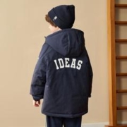 MQD 马骑顿 儿童舒适连帽羽绒服