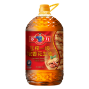 23日16点开始、plus会员：多力 压榨一级浓香花生油5L