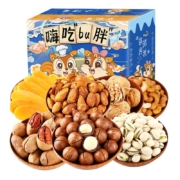 京东百亿补贴：Squirrel chef 坚果零食大礼包组合装 610g *2件