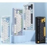 京东百亿补贴：AULA 狼蛛 F75 80键 2.4G蓝牙 多模无线机械键盘